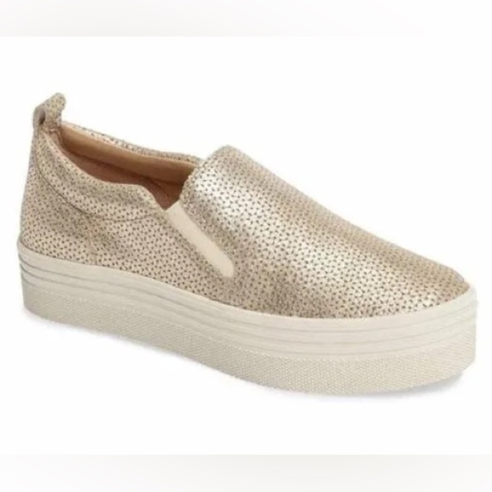Gold new slip on/ new in box